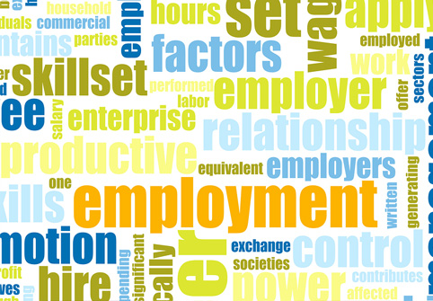 Employment requires strong economy and better educated population.