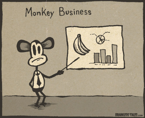 Dealing with tough cookie is no monkey business. Can be a real pain.